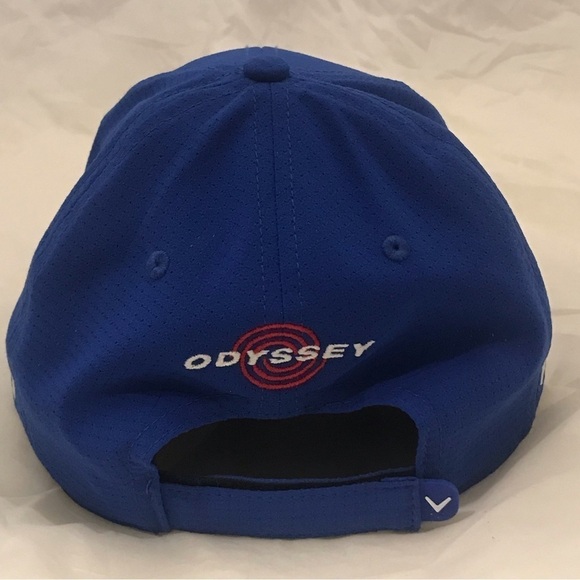 Callaway - Chrome Soft,Mavrik,Apex,Odyssey Adjustable Blue Polyesther Golf Cap - Picture 14 of 14